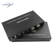 2SFP slots+4 gigabit ethernet ports Ethernet Converter